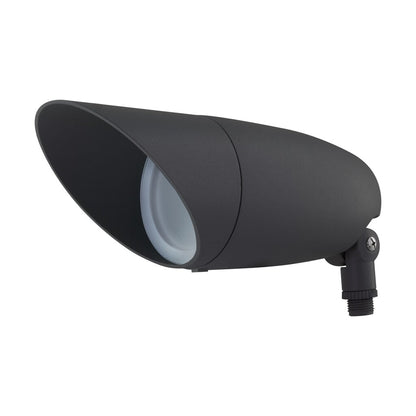 Satco 62-1207 12W LED Flood Light Fixture Landscape Flood 3000K; Dark