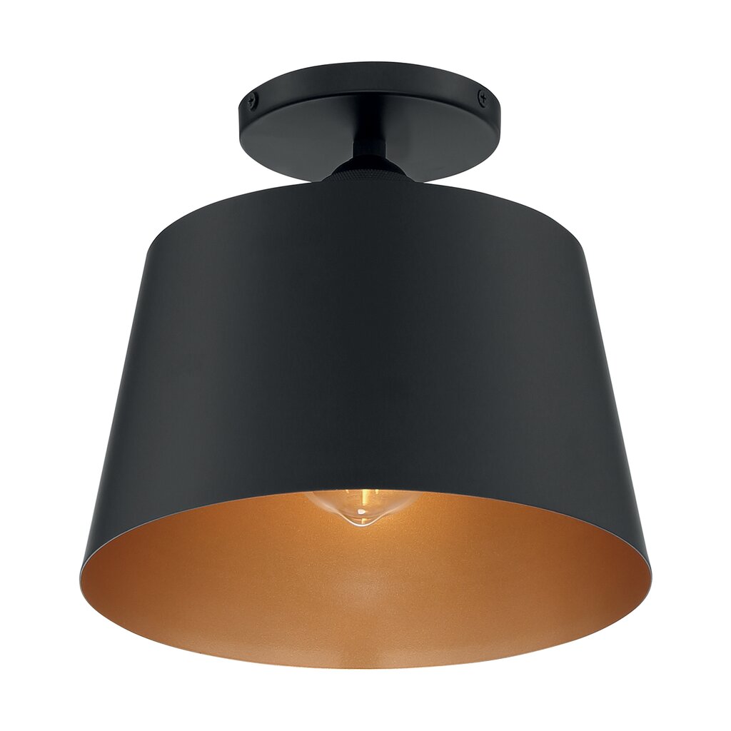 Satco 60-7332 Semi Flush Fixture Motif; 1 Light; 10 in.; Semi-Flush