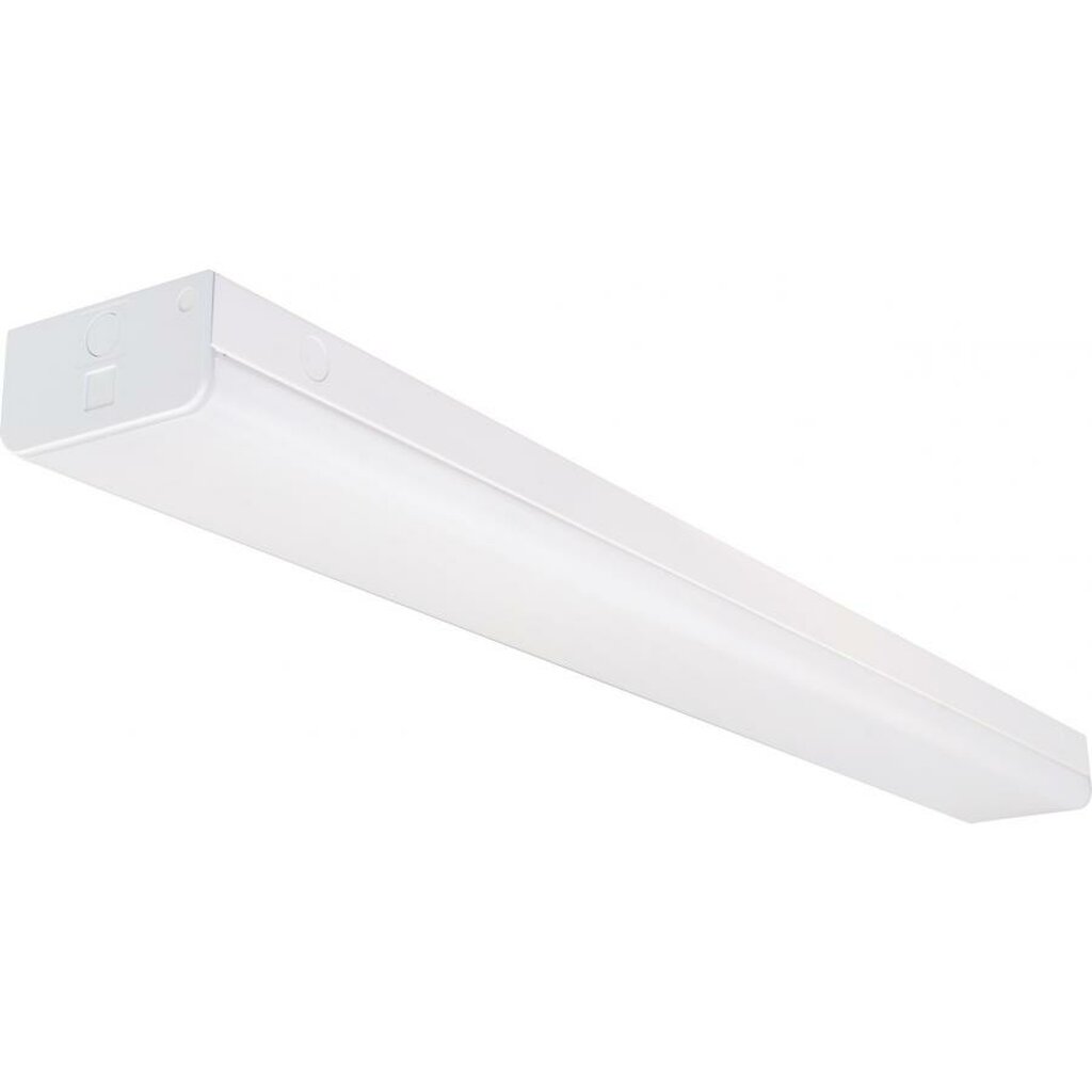 Satco 65-1143 40W LED Linear Strip Fixture 4 ft.; Wide Strip Light;
