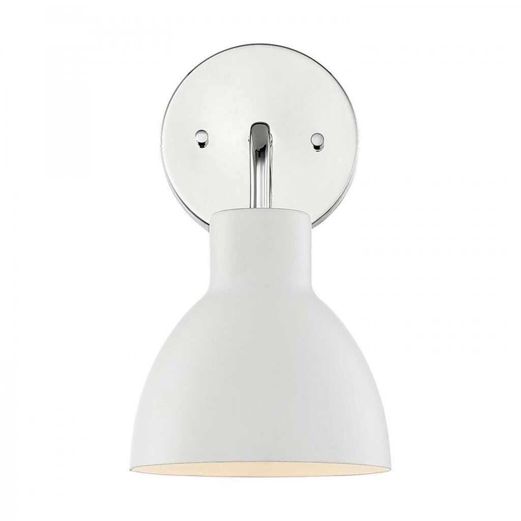 Satco 60-6781 Vanity Fixture Sloan; 1 Light; Polished Nickel Finish