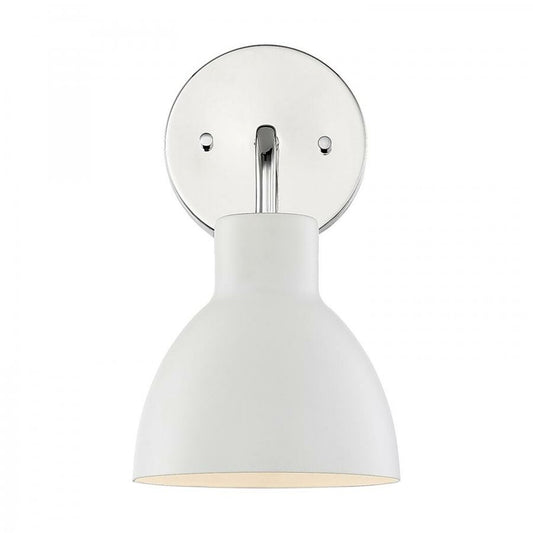 Satco 60-6781 Vanity Fixture Sloan; 1 Light; Polished Nickel Finish