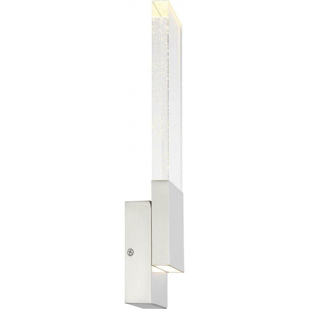 Satco 62-1503 13W LED Sconce Fixture Ellusion; Large Wall Polished
