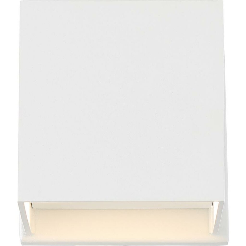 Satco 62-1467 5W LED Sconce Fixture Lightgate; White Finish; 3000K