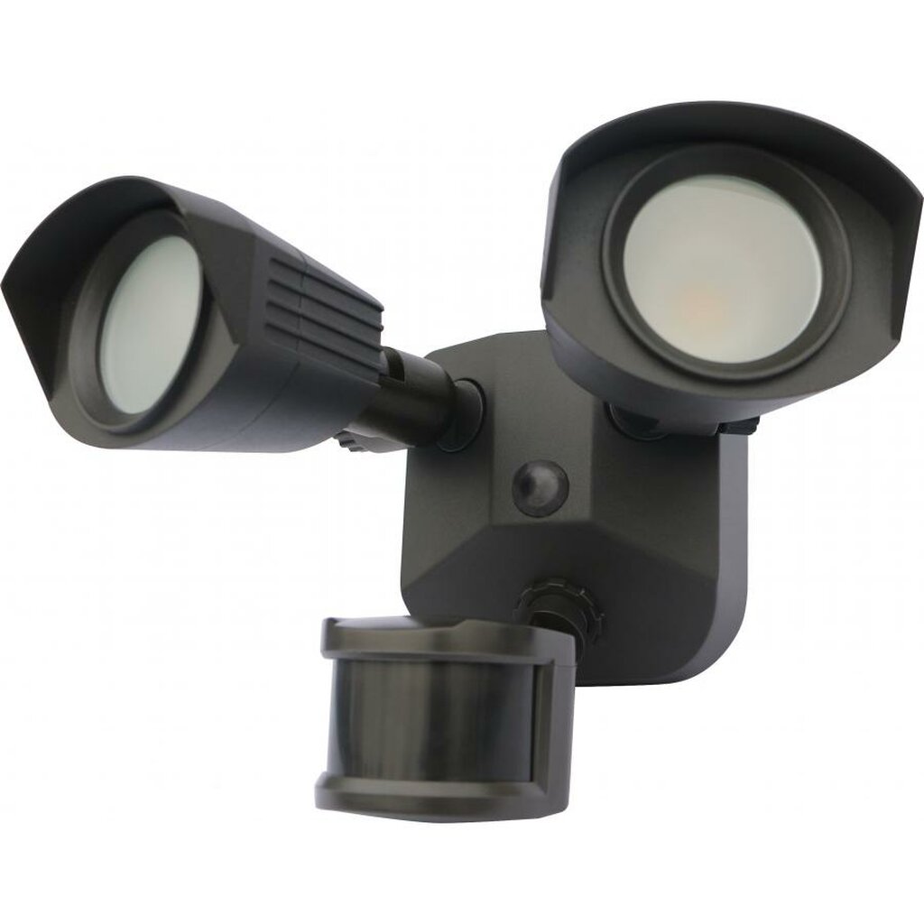 Satco 65-219 20W LED Security Lighting Fixture Security Light; Dual