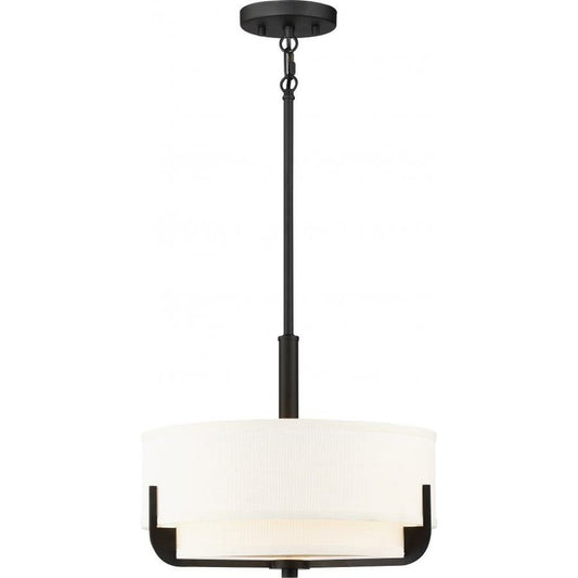 Satco 60-6543 Pendant Fixture Frankie; 3 Light; 14 in.; Aged Bronze