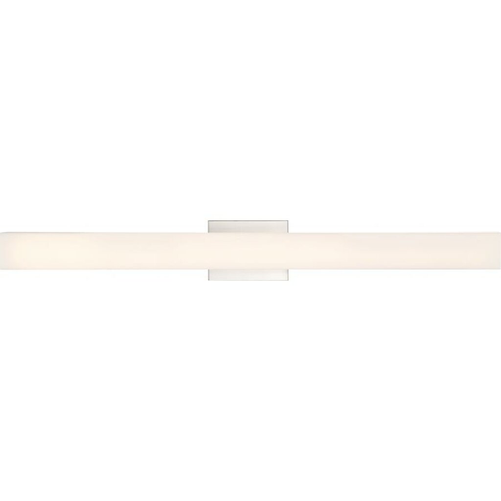 Satco 62-1332 39W LED Vanity Fixture Jess; Large Brushed Nickel Finish