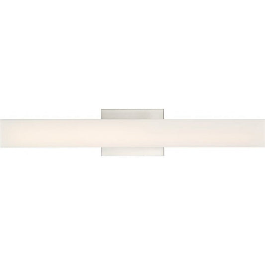 Satco 62-1331 26W LED Vanity Fixture Jess; Medium Brushed Nickel