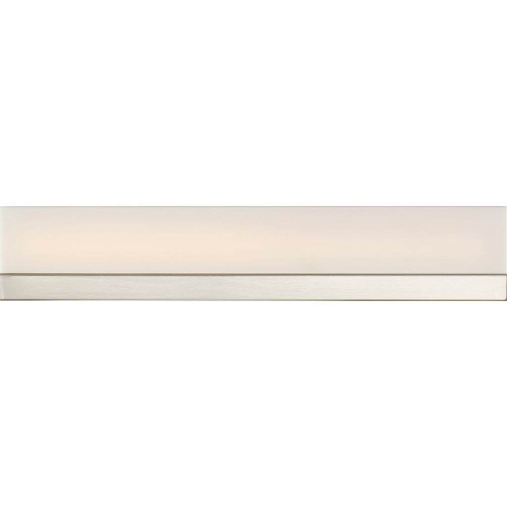 Satco 62-1328 26W LED Vanity Fixture Jackson; Medium Brushed Nickel