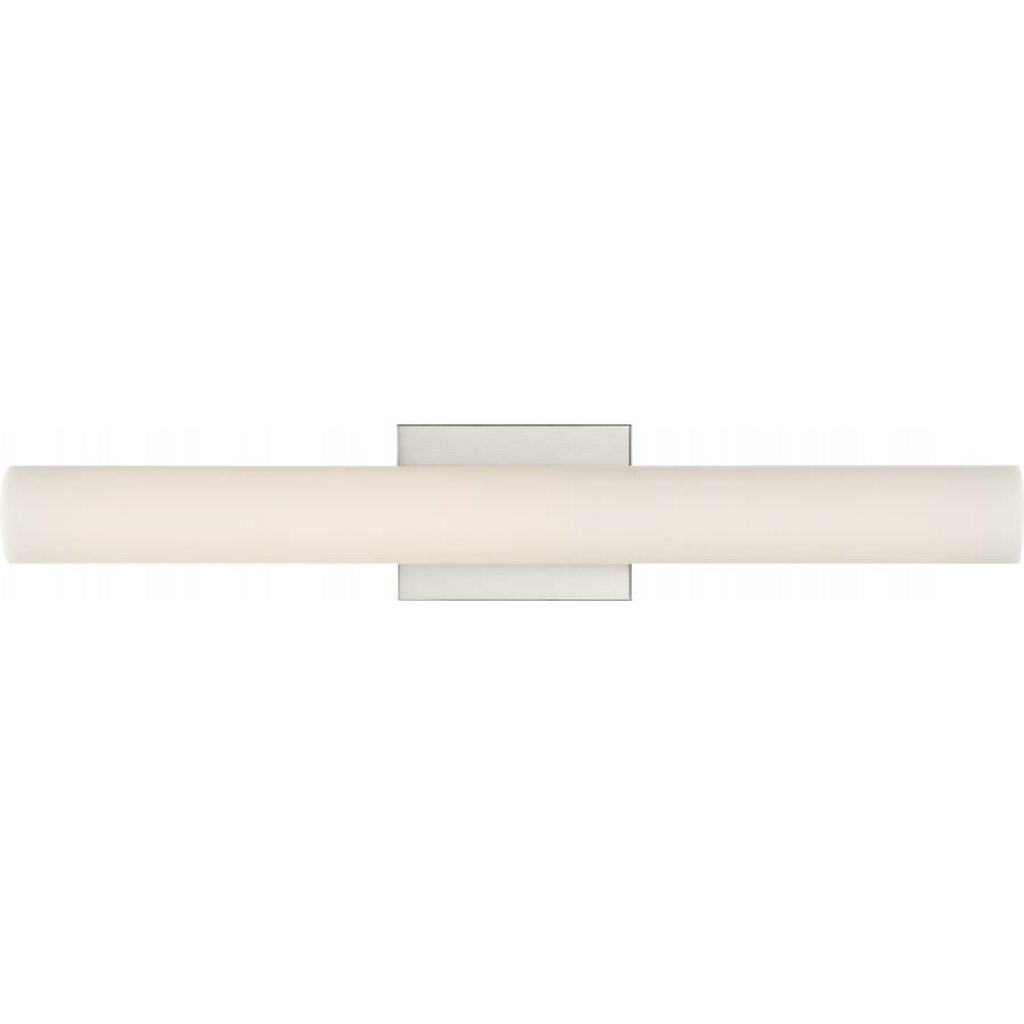 Satco 62-1322 26W LED Vanity Fixture Bend; Medium Brushed Nickel