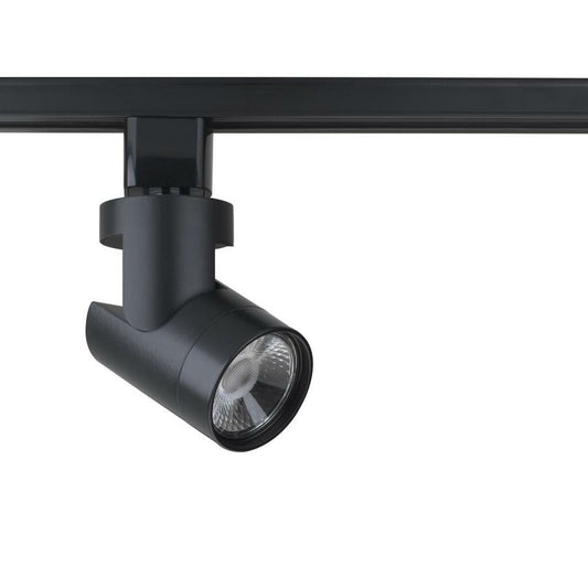 Satco TH434 12W LED Track Head Fixture 1 Light - Barrel Black 36 Deg.