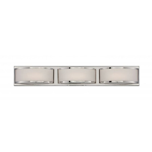 Satco 62-313 30W LED Vanity Fixture Mercer; (3) Wall Sconce; Frosted