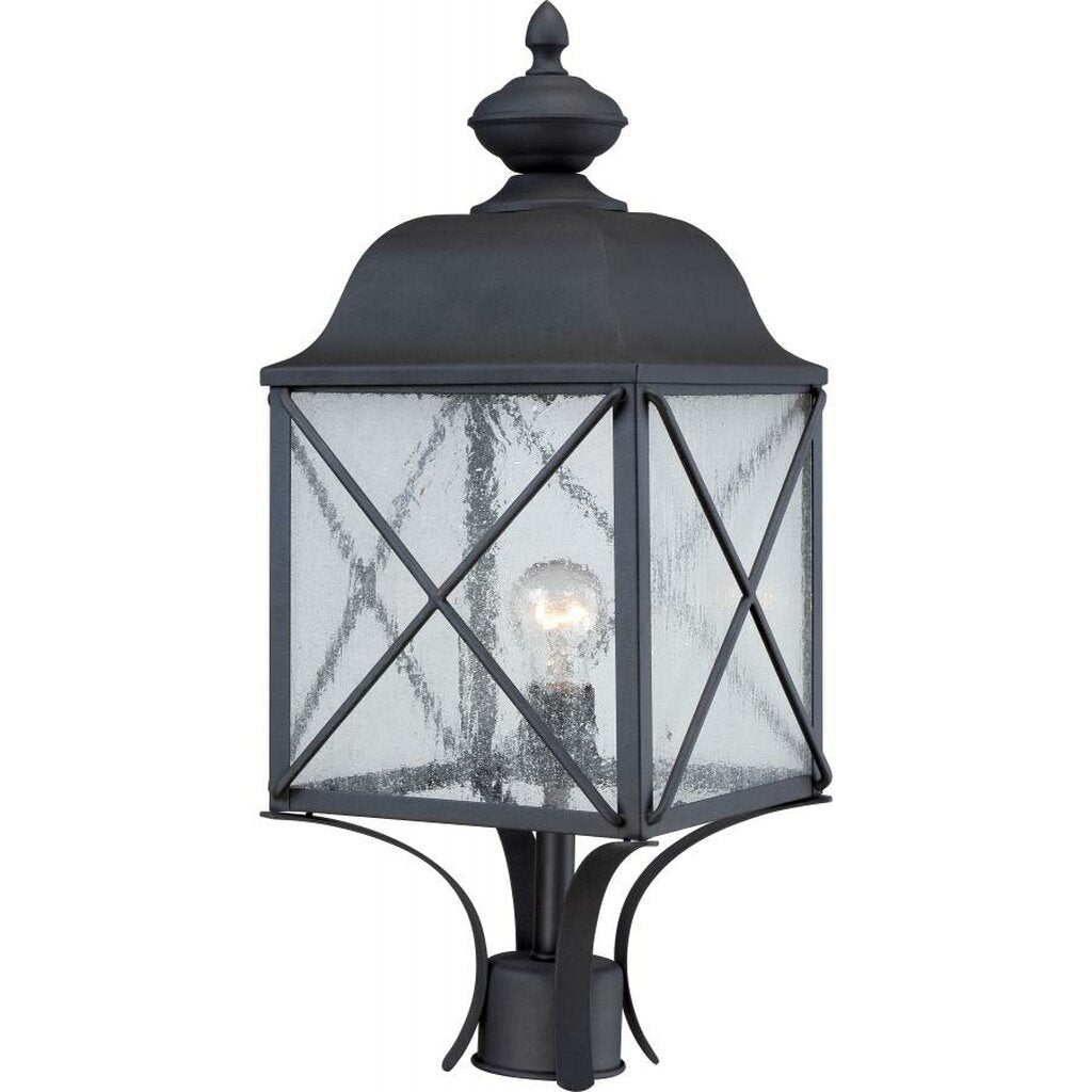Satco 60-5625 Post Lantern Fixture Wingate; 1 light; Outdoor Post with
