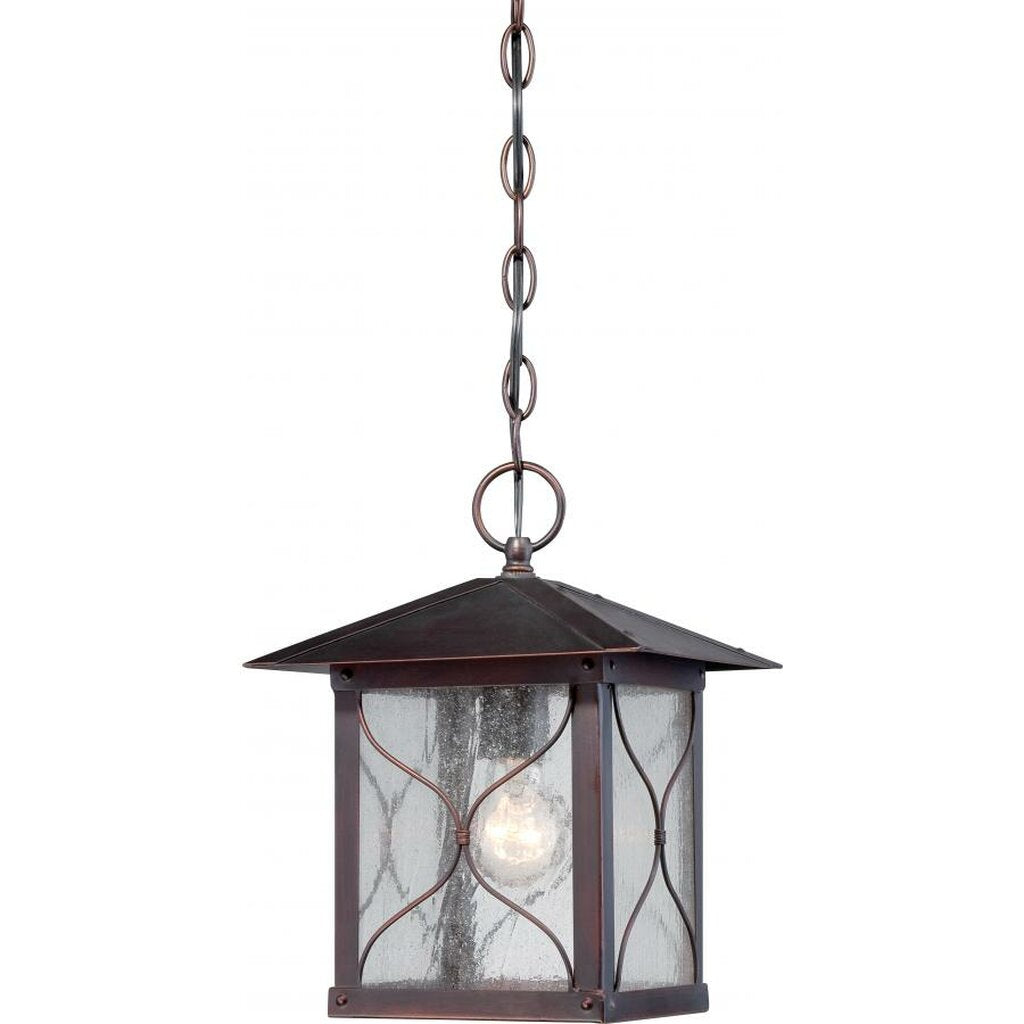 Satco 60-5614 Hanging Lantern Fixture Vega; 1 light; Outdoor Hanging