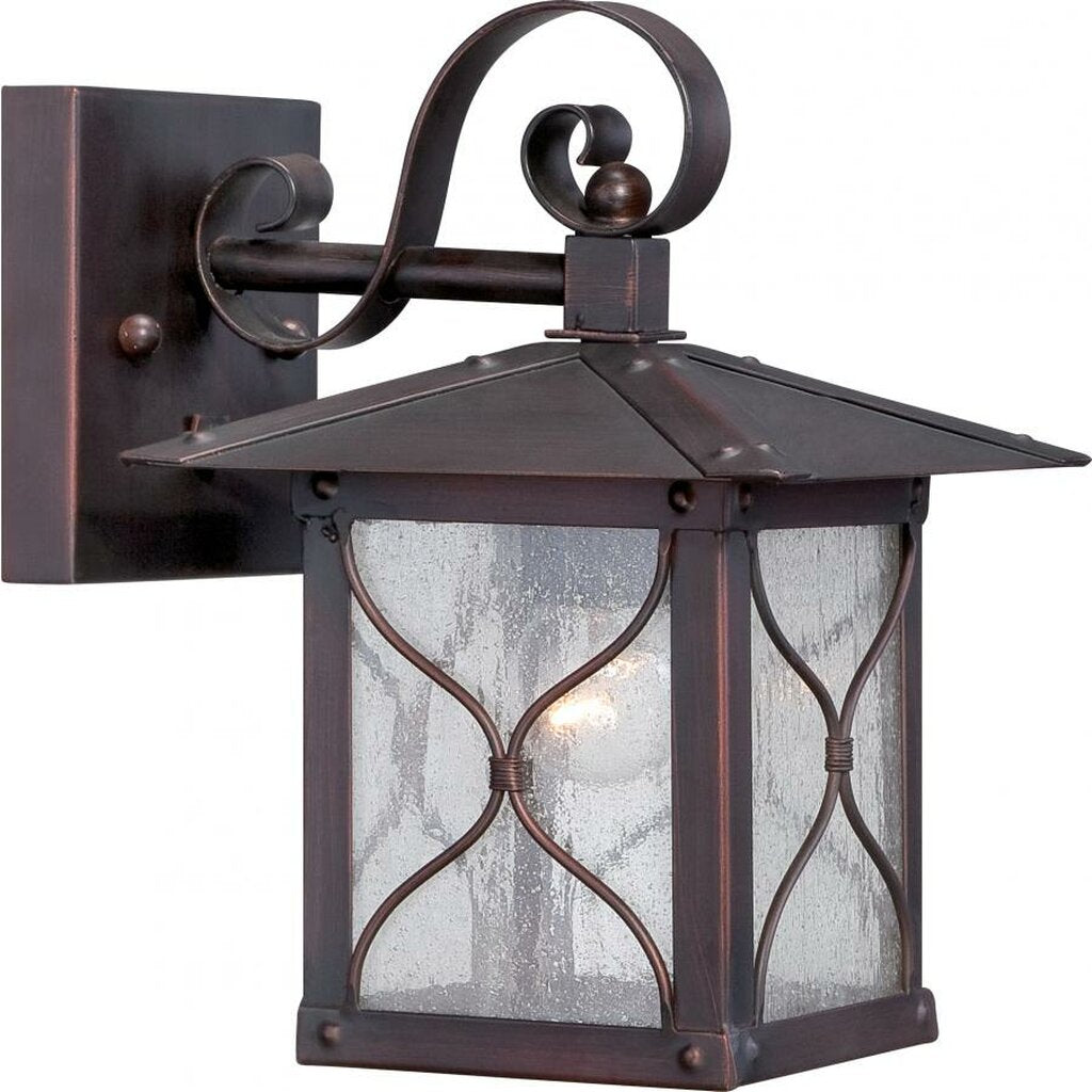 Satco 60-5611 Wall Lantern Fixture Vega; 1 light; 6.5 in.; Outdoor