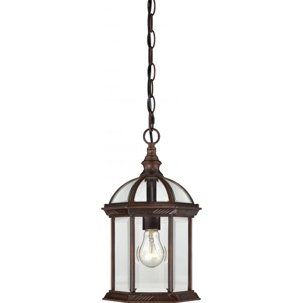 Satco 60-4978 Hanging Lantern Fixture Boxwood; 1 Light; 14 in.;