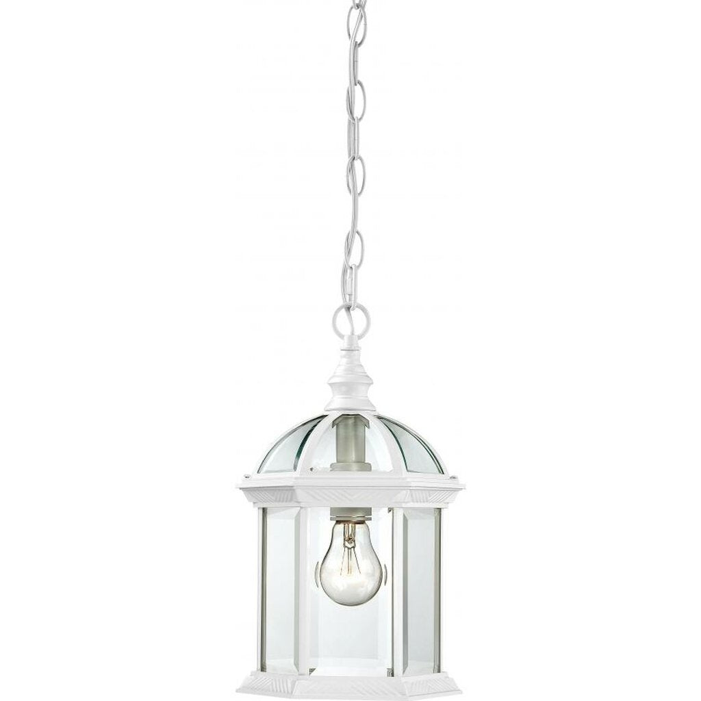 Satco 60-4977 Hanging Lantern Fixture Boxwood; 1 Light; 14 in.;