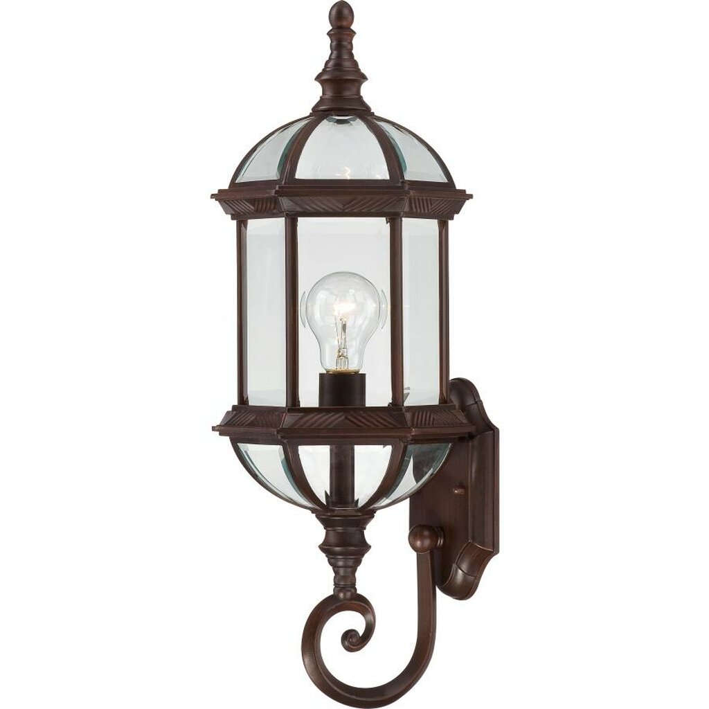 Satco 60-4972 Wall Lantern Fixture Boxwood; 1 Light; 22 in.; Outdoor