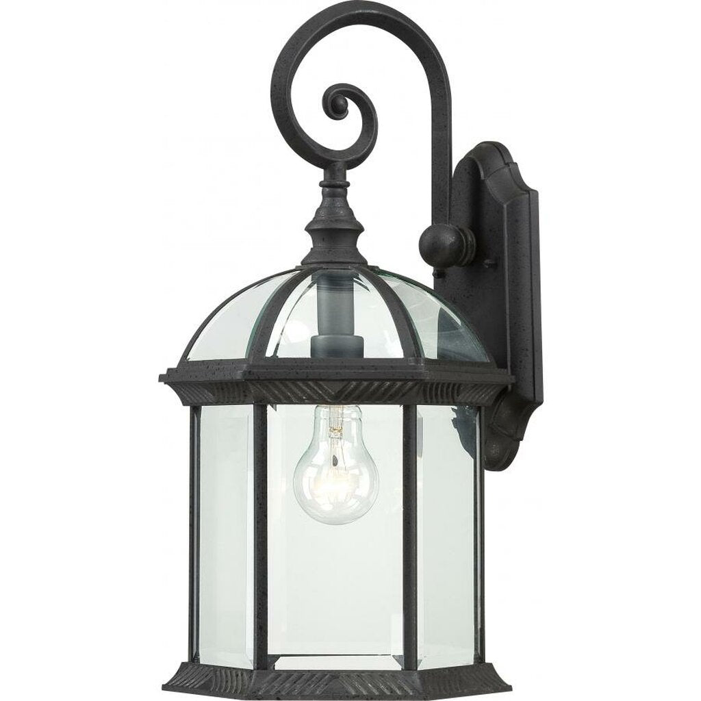 Satco 60-4966 Wall Lantern Fixture Boxwood; 1 Light; 19 in.; Outdoor