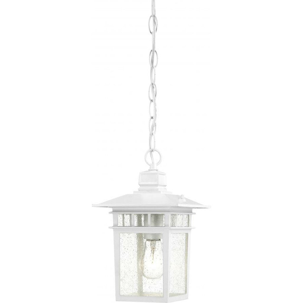 Satco 60-4954 Hanging Lantern Fixture Cove Neck; 1 Light; 12 in.;