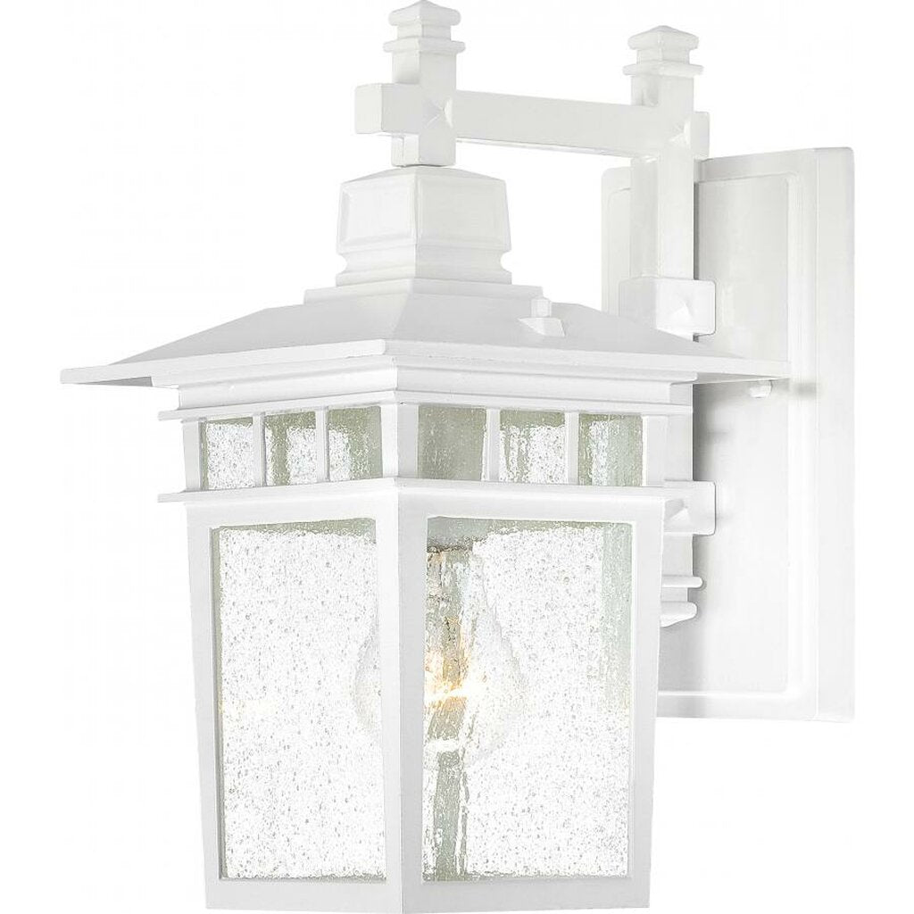 Satco 60-4951 Wall Lantern Fixture Cove Neck; 1 Light; 12 in.; Outdoor