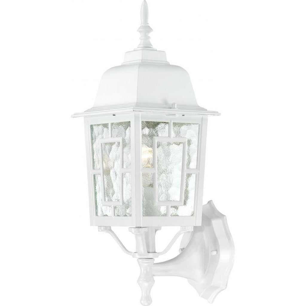 Satco 60-4924 Wall Lantern Fixture Banyan; 1 Light; 17 in.; Outdoor