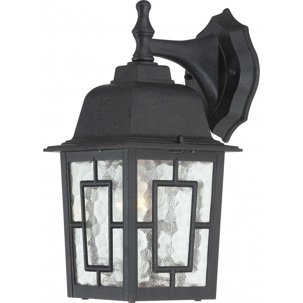 Satco 60-4923 Wall Lantern Fixture Banyan; 1 Light; 12 in.; Outdoor