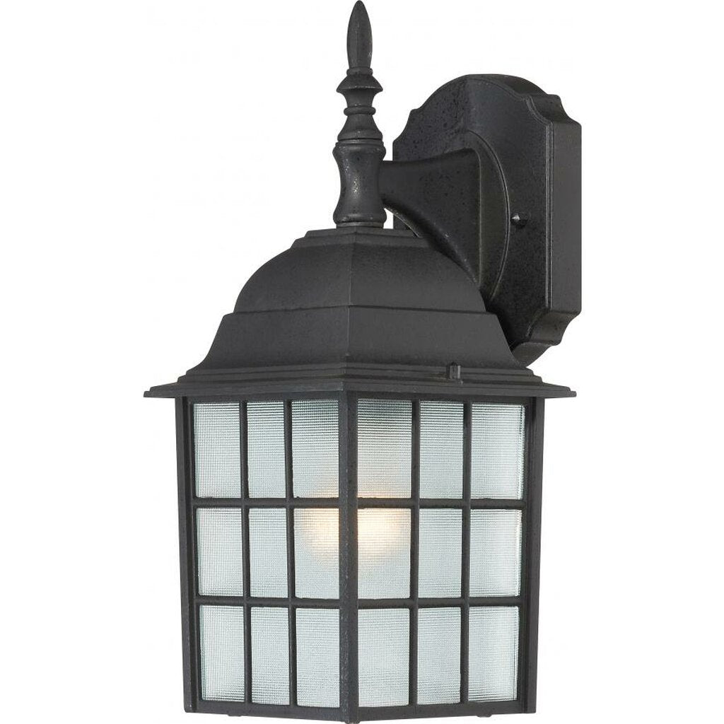 Satco 60-4906 Wall Lantern Fixture Adams; 1 Light; 14 in.; Outdoor