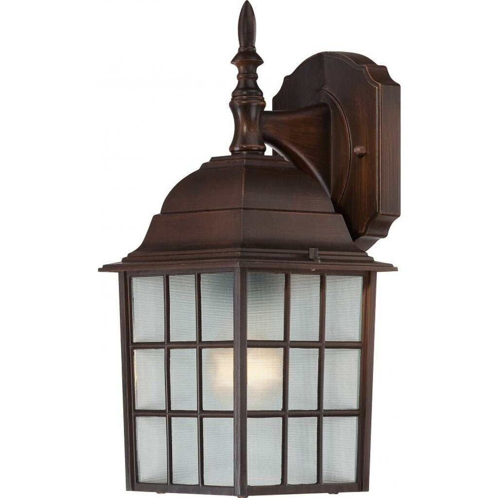 Satco 60-4905 Wall Lantern Fixture Adams; 1 Light; 14 in.; Outdoor
