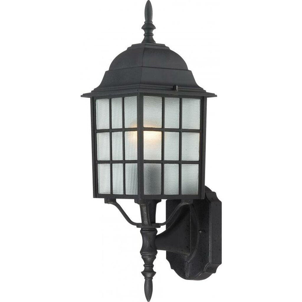 Satco 60-4903 Wall Lantern Fixture Adams; 1 Light; 18 in.; Outdoor