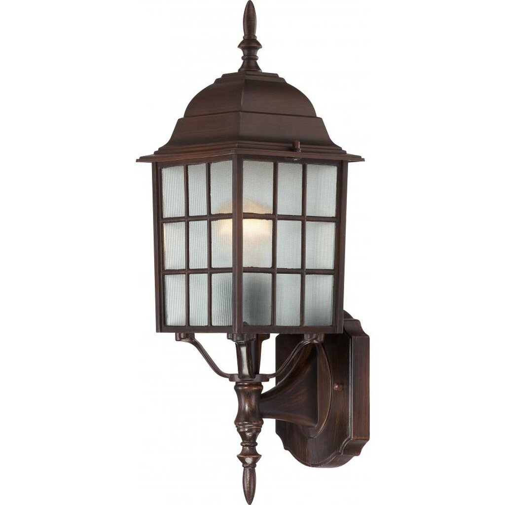 Satco 60-4902 Wall Lantern Fixture Adams; 1 Light; 18 in.; Outdoor