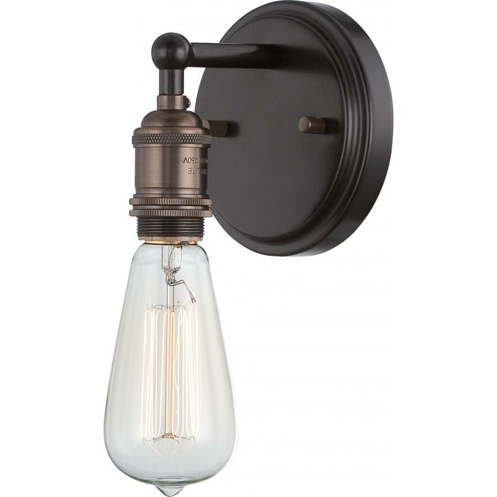 Satco 60-5515 Sconce Fixture Vintage; 1 Light; Vintage Lamp Included