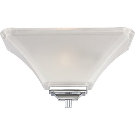 Satco 60-5373 Sconce Fixture Parker; 1 Light; Wall Polished Chrome
