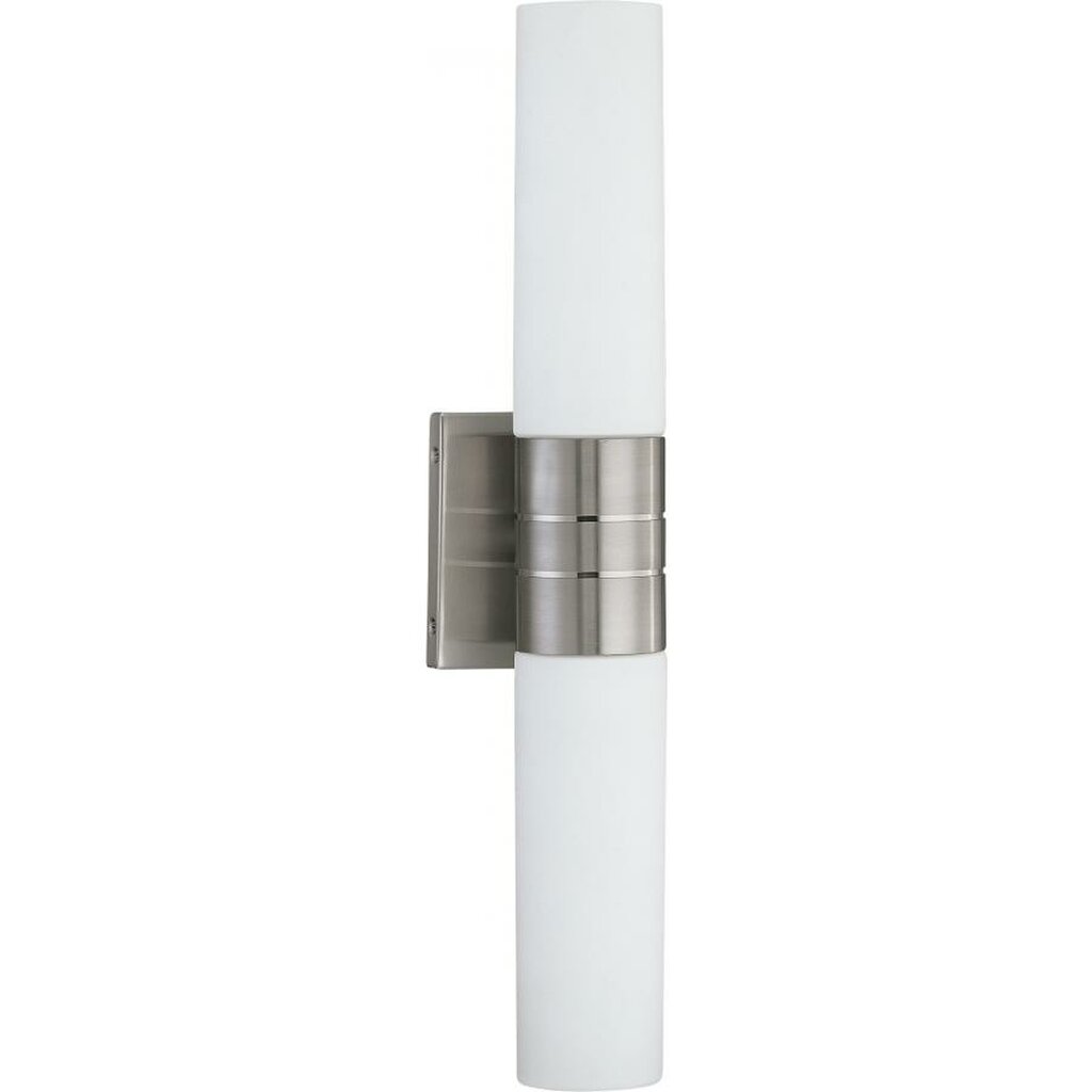 Satco 60-2936 Sconce Fixture Link; 2 Light; (Vertical) Tube Wall with
