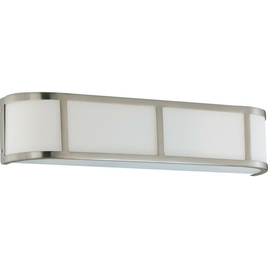 Satco 60-2873 Sconce Fixture Odeon; 3 Light; Wall with Satin White