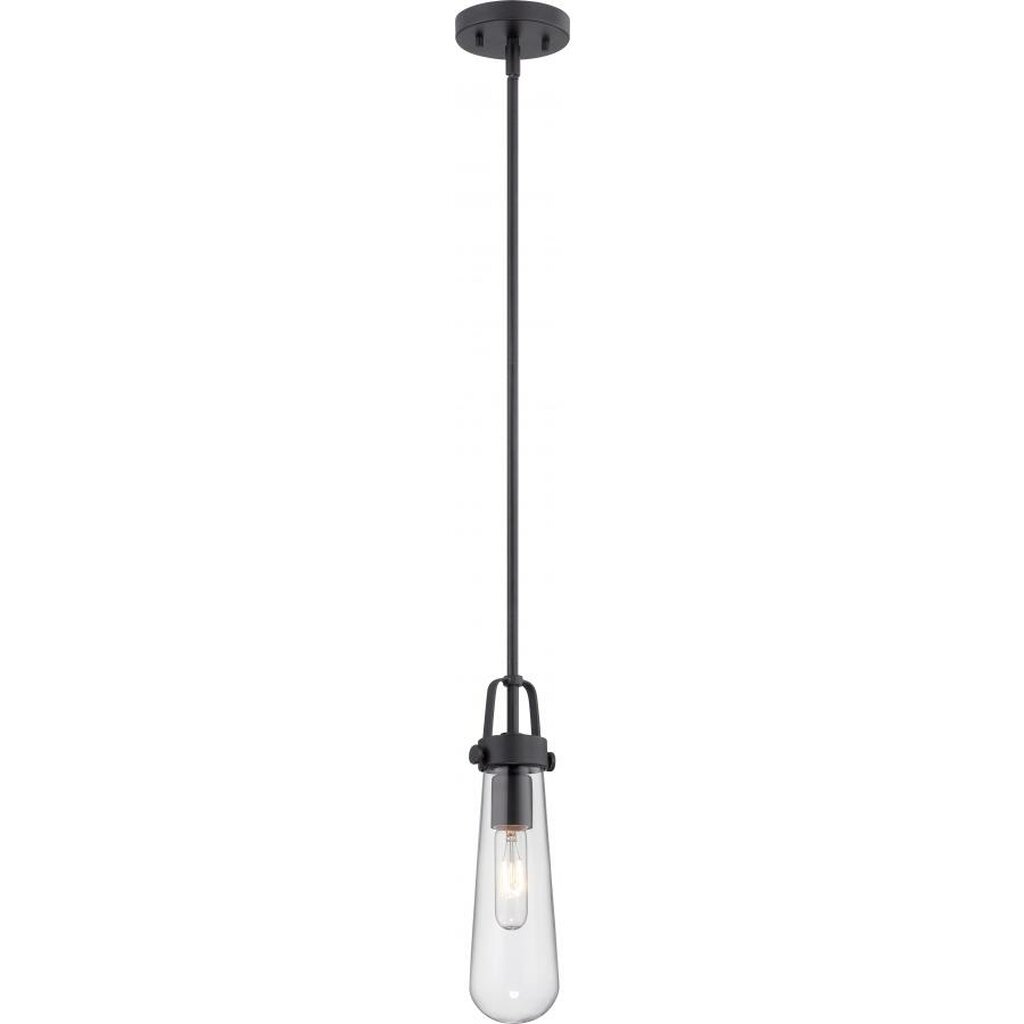 Satco 60-5362 Mini Pendant Fixture Beaker; 1 Light; with Clear Glass