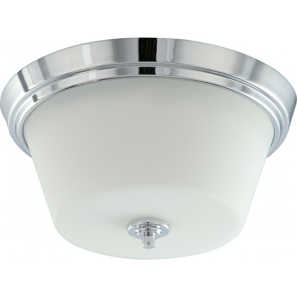 Satco 60-4088 Flush Mount Fixture Bento; 3 Light; Flush with Satin