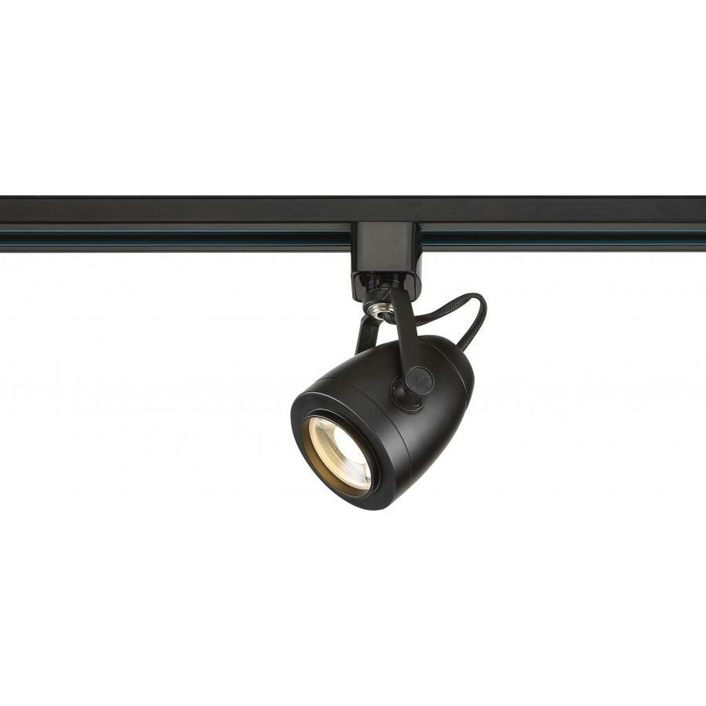 Satco TH412 12W LED Track Head Fixture 1 Light - Pinch Back Black 24