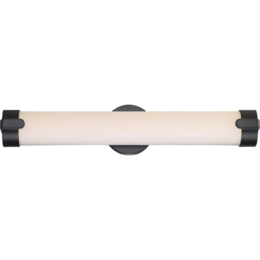 Satco 62-924 26W LED Sconce Fixture Loop; Double Wall Aged Bronze