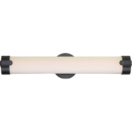 Satco 62-924 26W LED Sconce Fixture Loop; Double Wall Aged Bronze