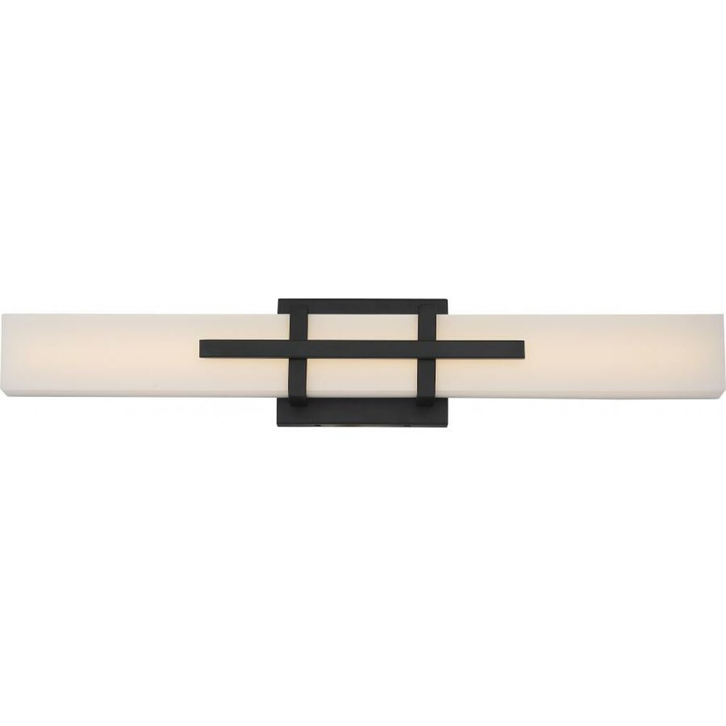 Satco 62-874 26W LED Sconce Fixture Grill; Double Wall Aged Bronze