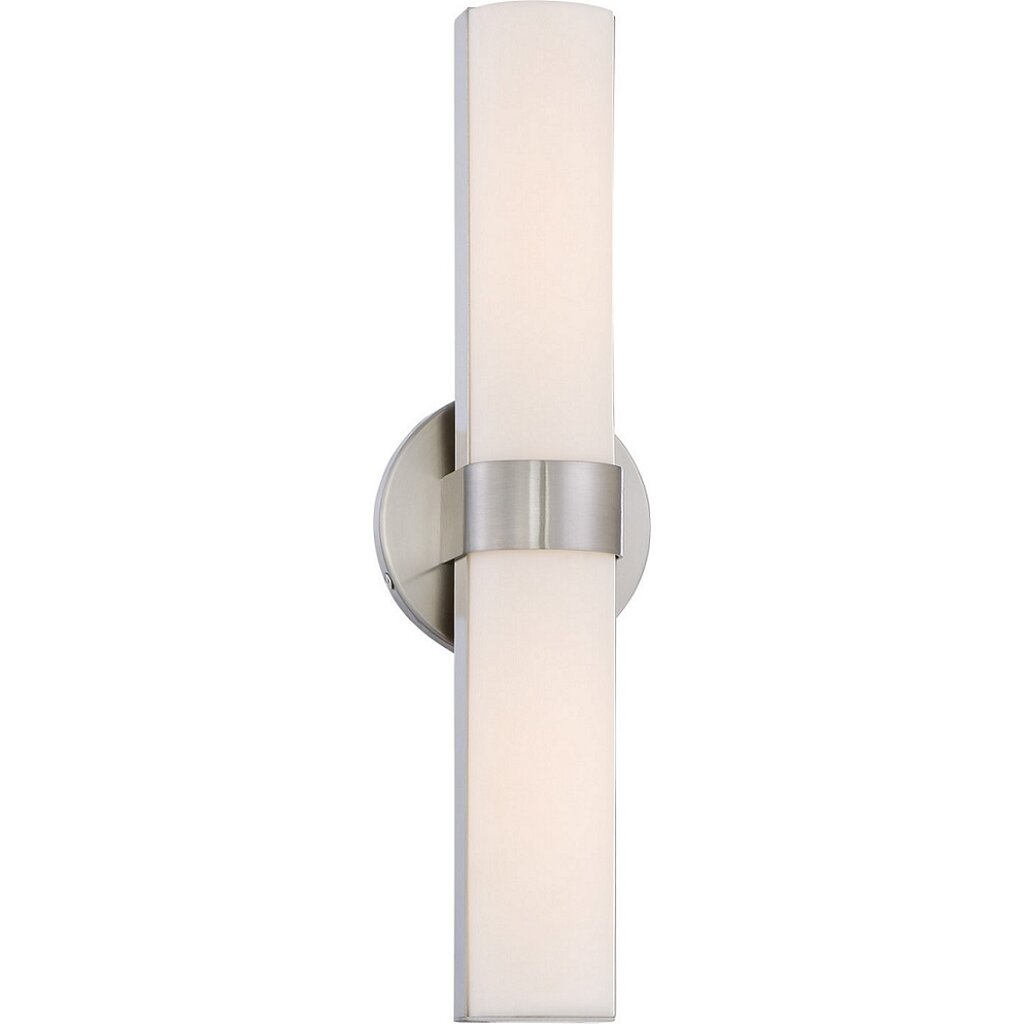 Satco 62-732 20W LED Vanity Fixture Bond; Double 17-1/2 in.; with