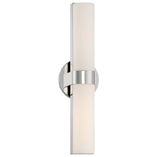 Satco 62-722 20W LED Vanity Fixture Bond; Double 17-1/2 in.; with
