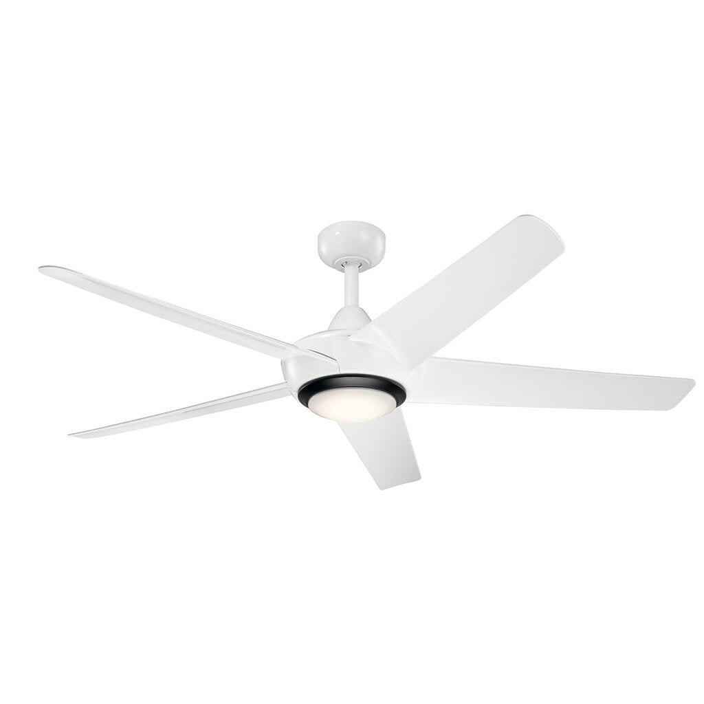 Kichler 330089WH LED Fixture Kapono(TM) 52 inch Ceiling Fan in a White