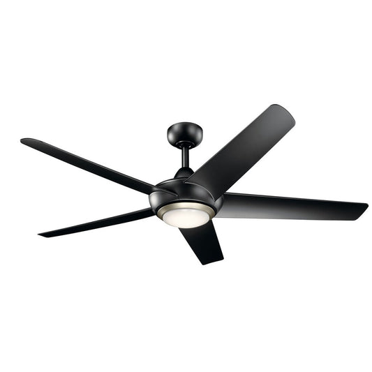 Kichler 330089SBK LED Fixture Kapono(TM) 52 inch Ceiling Fan in a