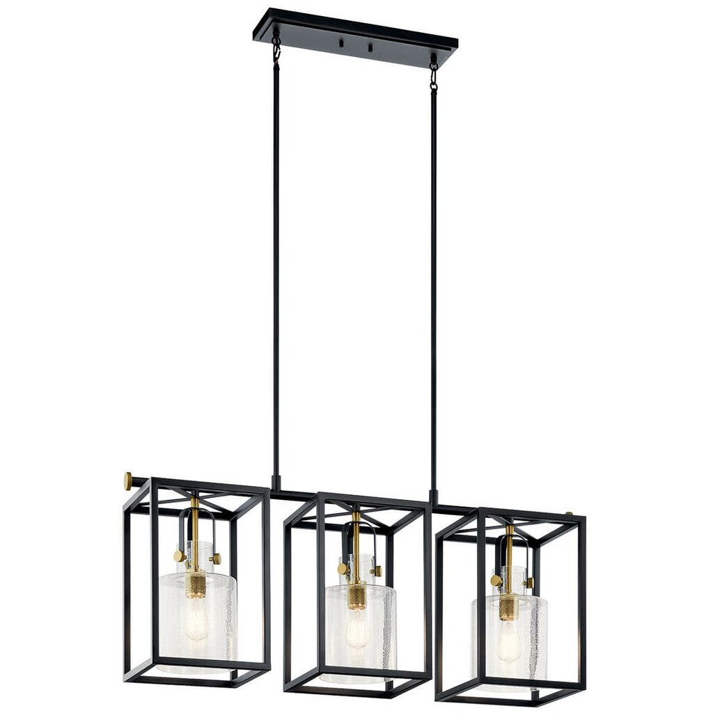 Kichler 52033NBR Fixture Linear Chandelier 3Lt