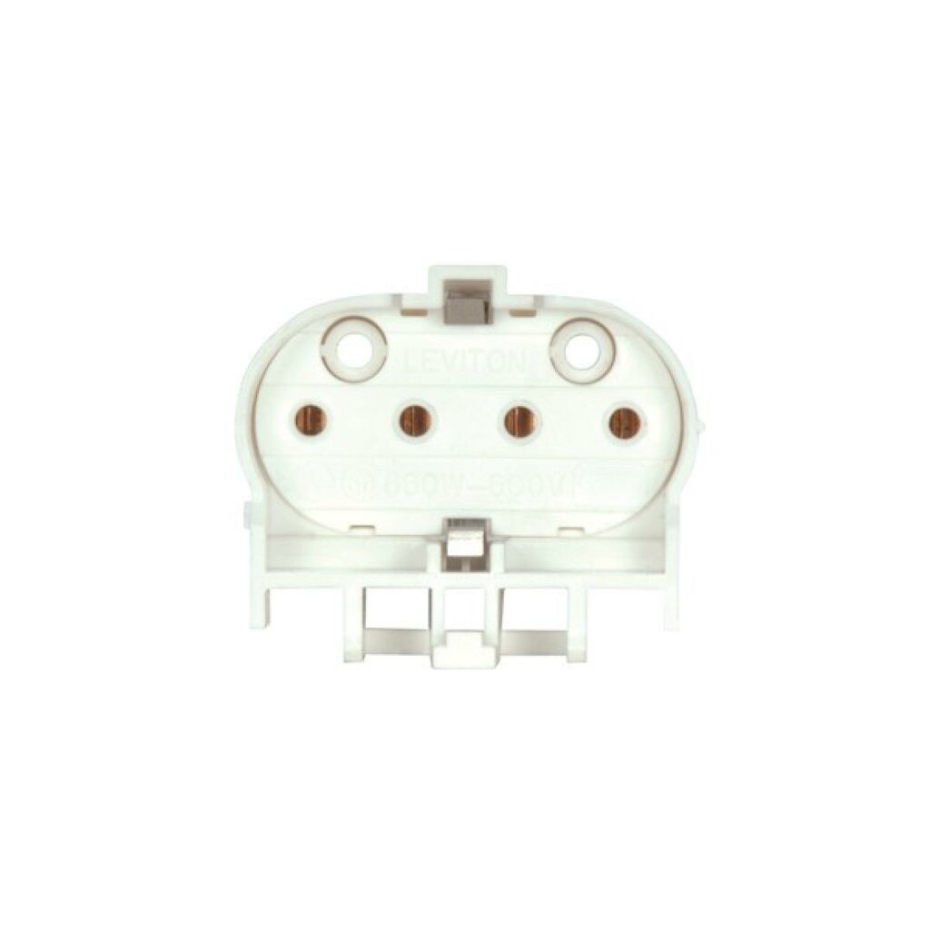Satco 80-1600 Socket 600W Fluorescent LED Horizontal Snap-In Mounting