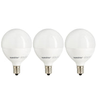 3 pack - Sunlite 40299-SU 7W G16.5 Warm White LED Light Bulb