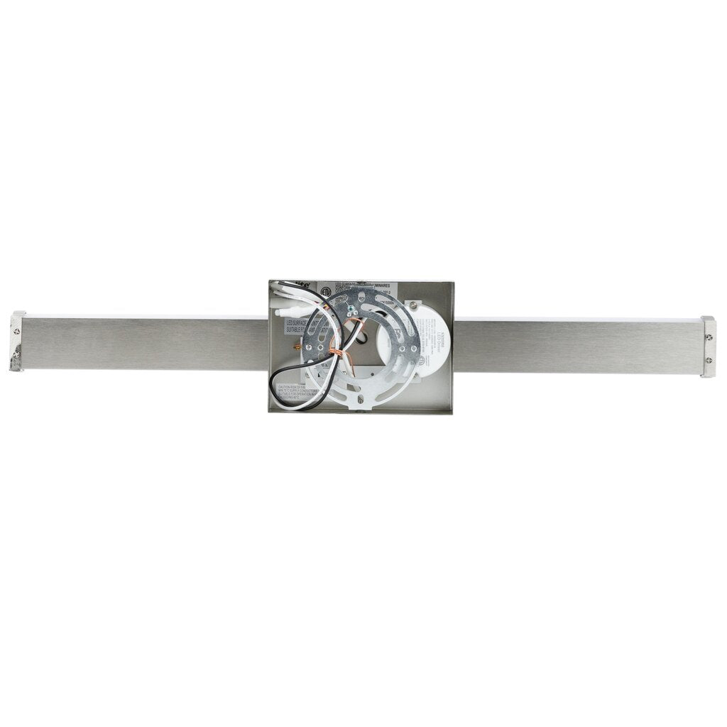 Sunlite 81461-SU 25W LED Dimmable Fixture 24-in CCT Tunable Brushed