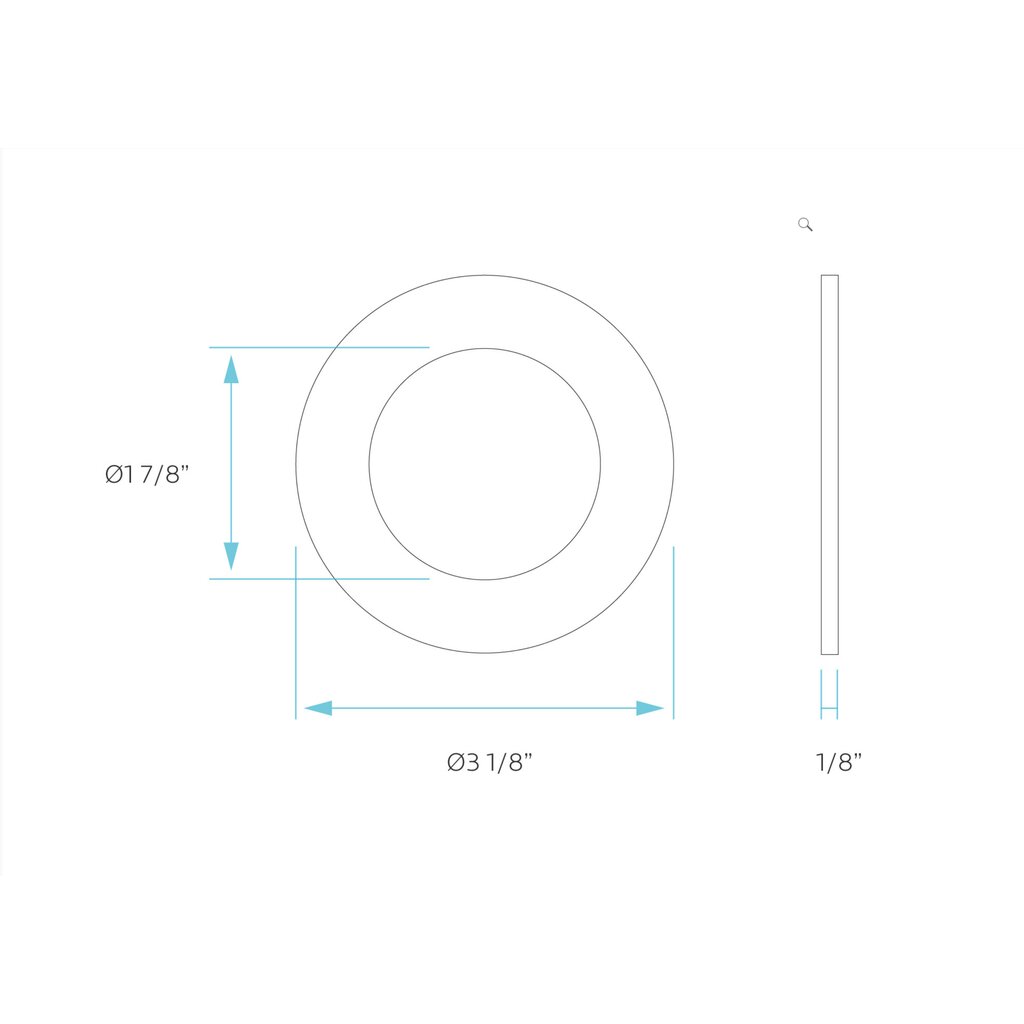 Luxrite LR23434 Fixture TRIM REPLACEMENT