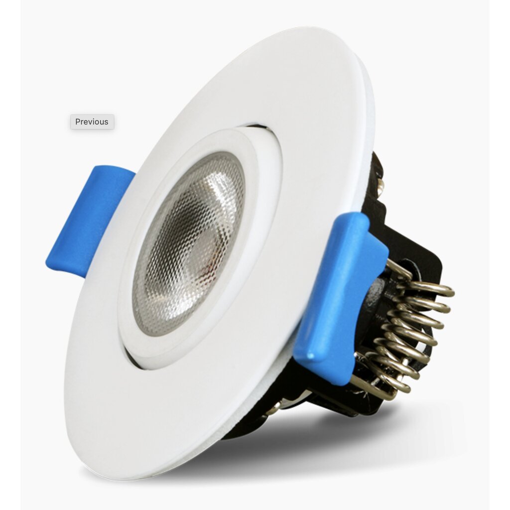 Luxrite LR23236 5W LED Dimmable Fixture 2 in. Adjustable Gimbal